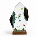 Sirenita Resin Lamp