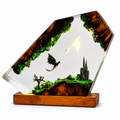 Forest Kingdom Dragon Lamp
