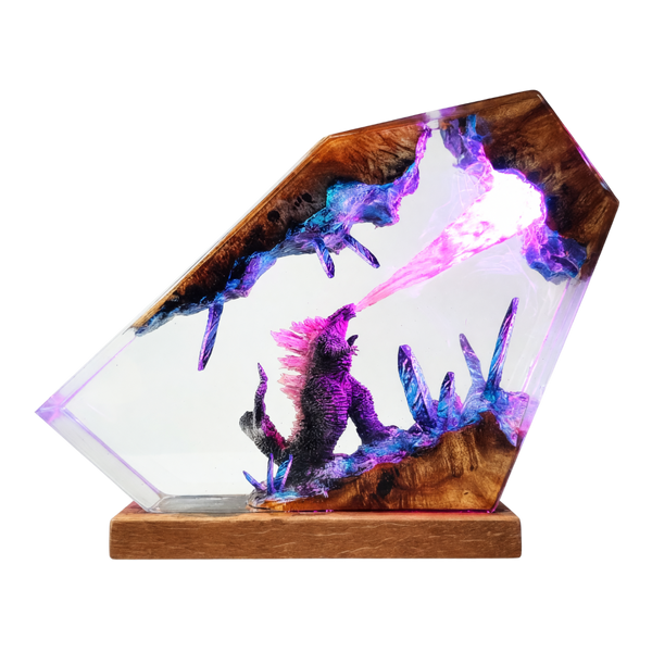 Kaiju Crystal Lamp