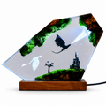 Mystic Castle Dragon Lamp